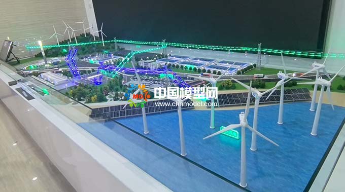 新能源綜合發(fā)電沙盤模型