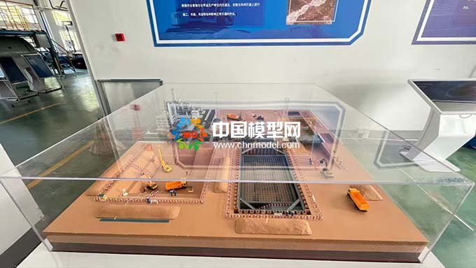 斷路作業(yè)沙盤模型