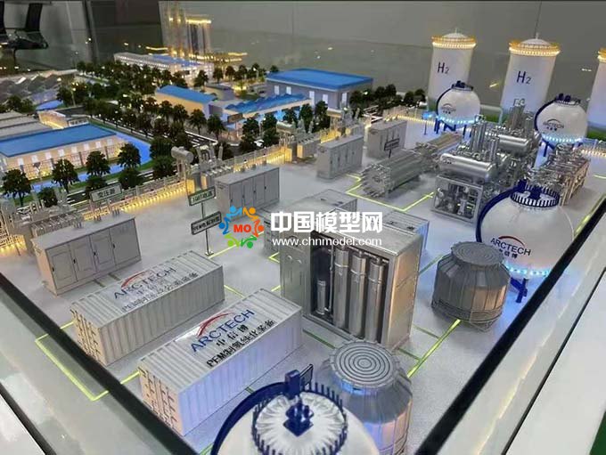 綠電智慧能源沙盤模型