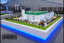 智慧糧倉(cāng)智慧糧庫(kù)解決方案沙盤(pán)模型