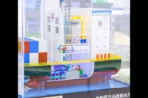 船舶尾氣治理沙盤(pán)模型