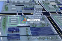 天能零碳園區(qū)儲能沙盤模型