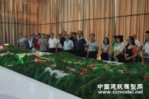 新建京張鐵路沙盤模型，有砟軌道標(biāo)準(zhǔn)高速鐵路