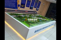 新建宜昌至涪陵高速鐵路沙盤模型