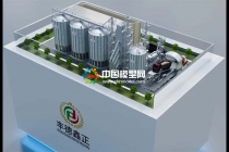 糧食機械設(shè)備模型糧食倉儲沙盤模型