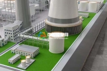 超臨界火力發(fā)電機(jī)組沙盤模型