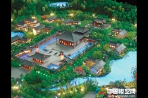 古建筑模型，古建沙盤模型