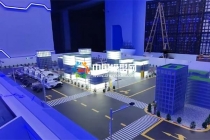 車(chē)路協(xié)同智能交通沙盤(pán)模型