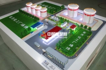 中石化北京地區(qū)油庫(kù)沙盤(pán)模型