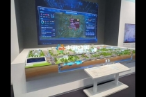 城市生命線運(yùn)營(yíng)管理平臺(tái)沙盤模型