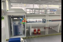 充氣站模型，充電站模型，能源站模型