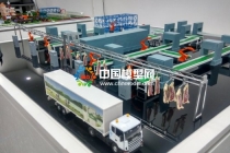 智慧工廠沙盤模型，生產(chǎn)線沙盤模型