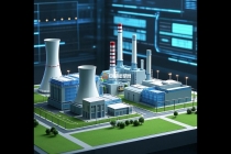 智慧電廠沙盤模型，點亮能源變革新視界