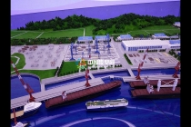 海運(yùn)重工沙盤模型，海工裝備修造模型